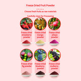 Best Price Wholesale Fruit Extract Strawberry Pitaya Blueberry Mulberry Mango Fig Freeze Dried Fruit Powder