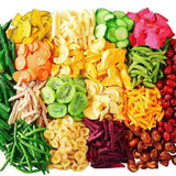 Wholesale OEM ODM Mixed Crispy Snack Dried Fruits and Vegetables