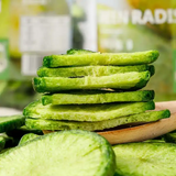 Healthy Vegetable Snacks Vacuum Fried Vegetable Green Radish Snacks