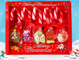 Individually Lollipop Good Quality Christmas Colorful Candy Cane Fruity Christmas Candy Cane Stick Lollipop Hard Candy Sweets