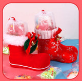 Cute Design Soft Sweet Marshmallow Cartoon Marshmallow Christmas Boots Cotton Candy