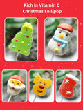 Funny Cartoon Christmas Soft Candy Rich in Vitamin C Christmas Lollipop Christmas Tree Shaped Soft Gummy Candy