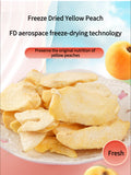 100% Natural China Healthy Dried Snack Freeze Dried Yellow Peach