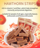 Original Taste Fine Quality Dried Hawthorn Chinese Snack Series Sweet Hawthorn Strips