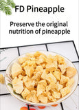 Bulk Wholesale Natural 100% Pure Freeze Dry Pineapple Healthy Snack Freeze Dried Pineapple