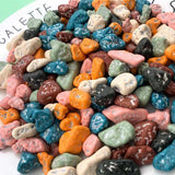 Bulk Packaging Multi Color High Quality Chew Candy Pebbles Chocolate Stone