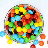 Wholesale High Quality Chinese Candies Coated Button Chocolate Bean Candy in Bulk