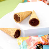 Crispy Cylinder Sweet Ice Cream Wafer Cup Cone Chocolate Wholesale Crispy Chocolates