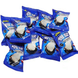 Chinese Compound Chocolates Candies Crispy Biscuit Coated Chocolate Filled Milk Jam Cookies Ball Explosion Pulp Chocolate