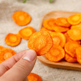 Healthy Snacks Vacuum Fried Carrot Chips Carrot Vegetable Snacks Crispy Dried Carrot