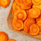 Healthy Snacks Vacuum Fried Carrot Chips Carrot Vegetable Snacks Crispy Dried Carrot