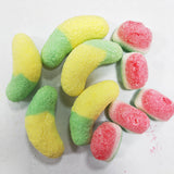 OEM customized freeze dried sweets crunchy freeze dried snack gummy worms candy