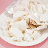 High Quality FD Coconut Dehydrated Dried Fruit Premium Snack Crispy Freeze Dried Coconut Slices