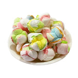 Wholesale Sour Sweet Trendy Treats Freeze Dried Ring Candy Crunchy Dehydrated Mini Freeze Dried Marshmallow Candy