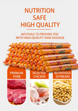 Shuanghui 50g*5pcs*10 per carton selected pork chicken soybean fast food ham sausage meat snack