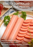 Shuanghui 50g*5pcs*10 per carton selected pork chicken soybean fast food ham sausage meat snack