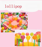 Lollipop Candies Assorted Candy Sweet Fruity Flavour Multi Colour Hard Fruit Candies