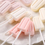 Children's Creative Ice Lolly Shape Milk Lollipop Snacks Milk Hard Candy with Prebiotic