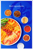 318g Chinese Spicy Snack Liuzhou Specialty Screw Powder Luosifen Snail Rice Noodles Liuzhou River Snails Rice Noodle