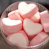 Wholesale Fruit Flavored Heart Shape Marshmallow 200g per bag Cube Marshmallow