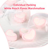 Wholesale Fruit Flavored Heart Shape Marshmallow 200g per bag Cube Marshmallow