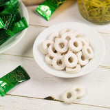 Japan Style Ring Press Candy Party Candy Green Red Oolong Tea Flavor Mint Candy