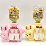 New Jelly Candy Toy Round Sweets Rabbit Shaped Water Dispenser Toy Candy